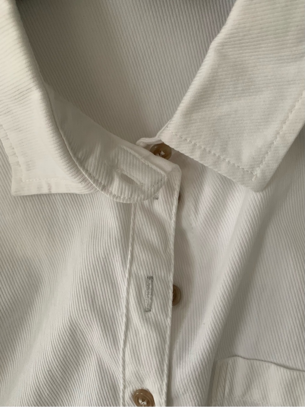 Velvet Heart White Button-Up Shirt - Picture 8 of 9